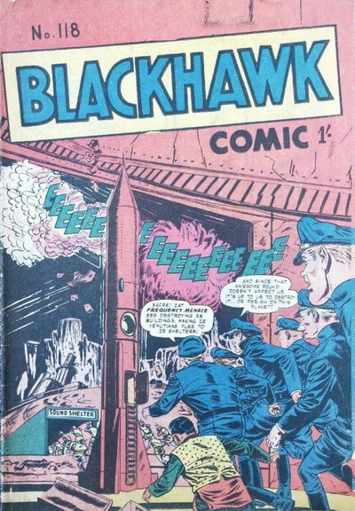 Blackhawk Comic  #118 ([January 1959?])
