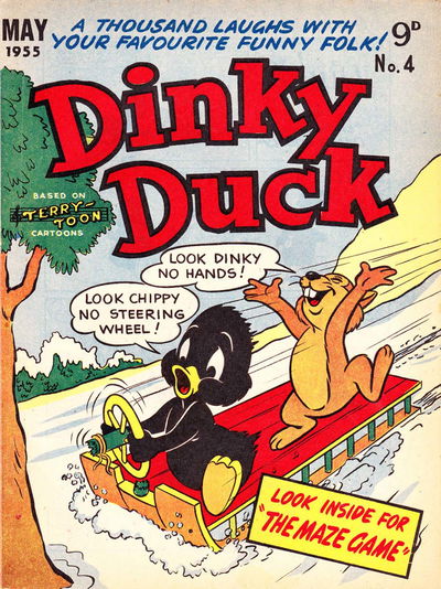 Dinky Duck (Rosnock, 1954 series) #4 May 1955