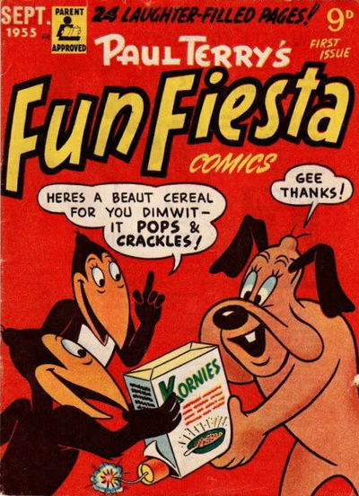 Paul Terry's Fun Fiesta Comics (Rosnock, 1955 series) #1 (September 1955)