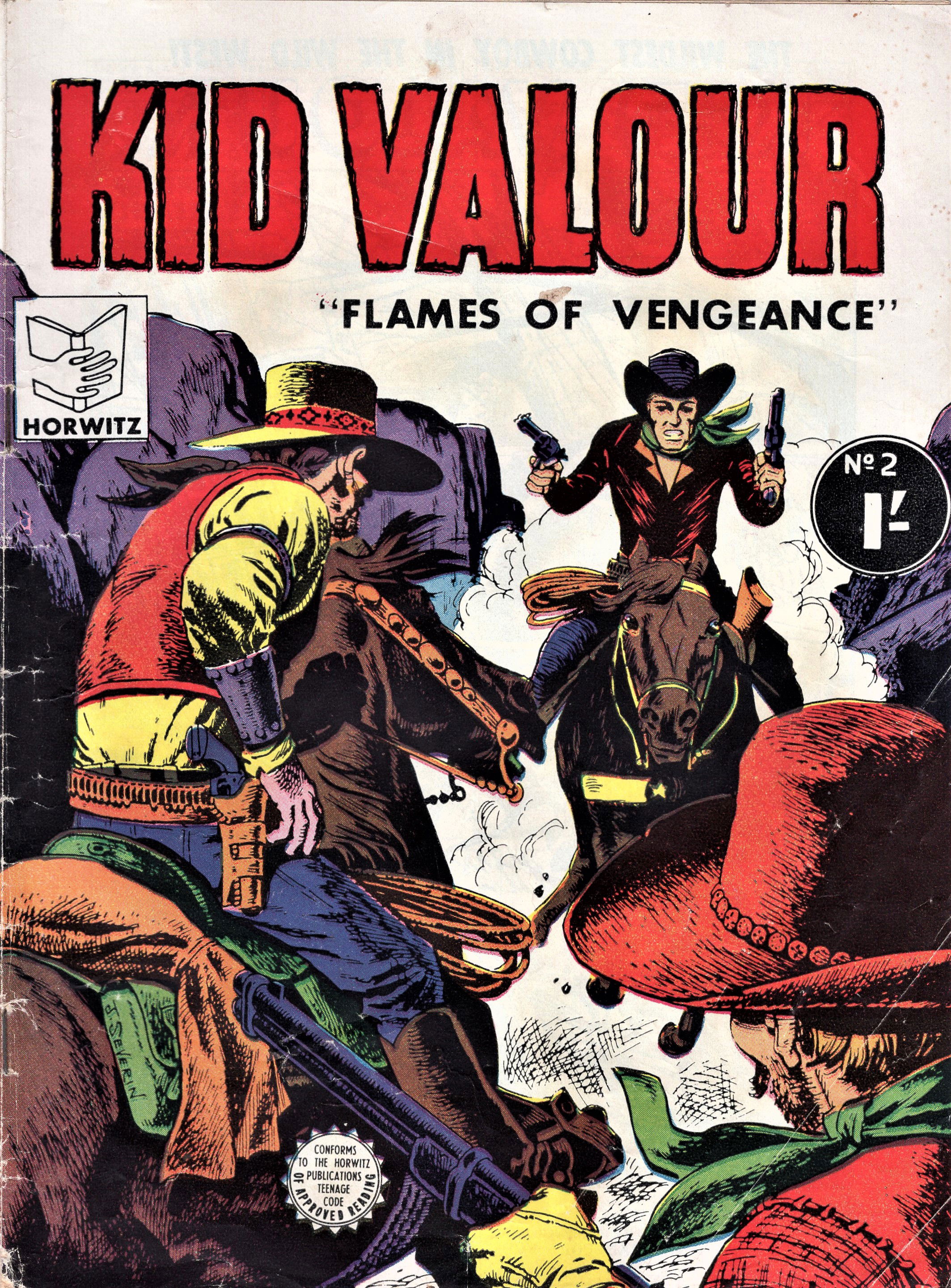 Kid Valour (Horwitz, 1957? series) #2 (February 1957)