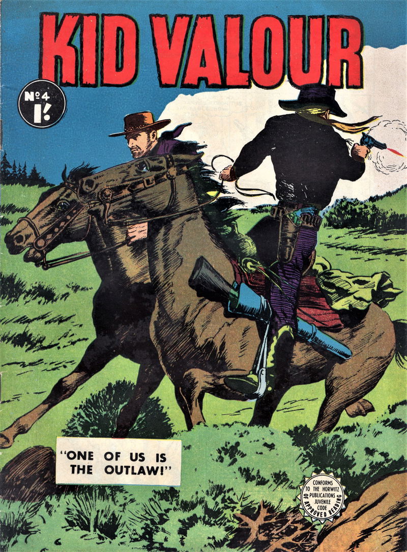 Kid Valour (Horwitz, 1957? series) #4 ([April 1957?])