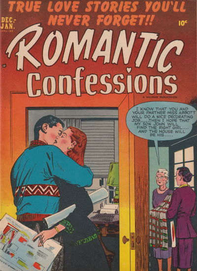 Romantic Confessions (Hillman, 1949 series) v2#11 (December 1952 - January 1953)