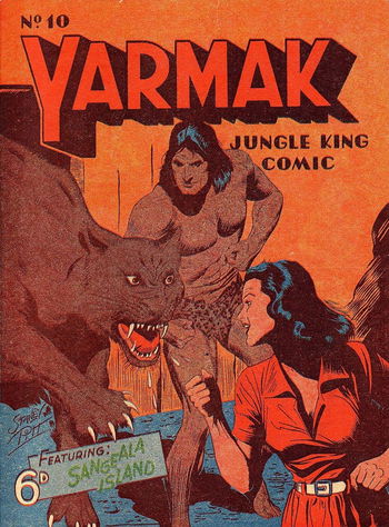 Yarmak Jungle King Comic (Youngs, 1949 series) #10 ([August 1950])