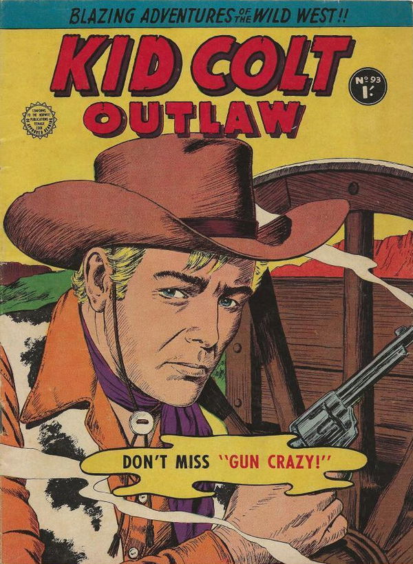 Kid Colt Outlaw (Horwitz, 1959 series) #93 ([June 1959?])