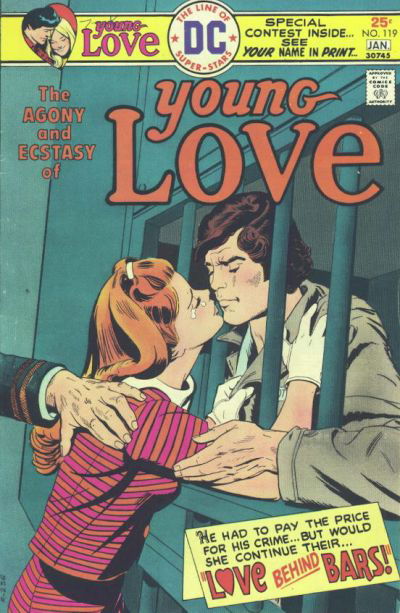 Young Love (DC, 1963 series) #119 December 1975-January 1976