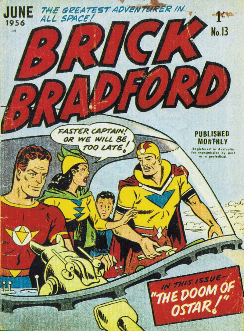 Brick Bradford (Red Circle, 1956 series) #13 (June 1956)