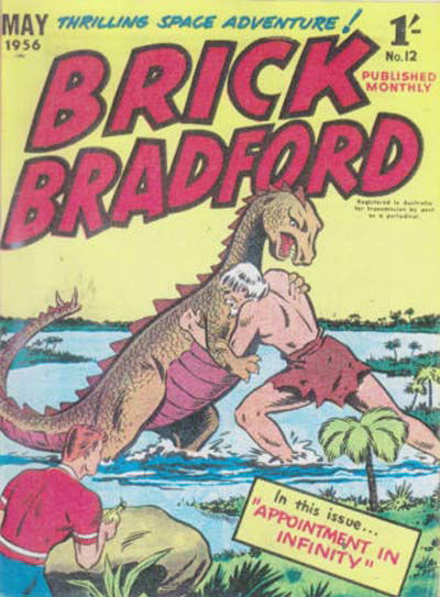 Brick Bradford (Red Circle, 1956 series) #12 May 1956