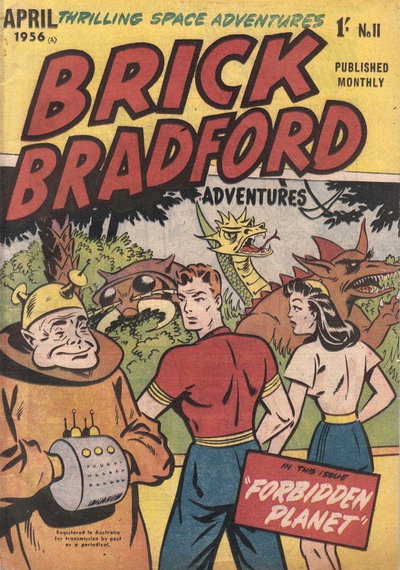 Brick Bradford Adventures  #11 (April 1956)