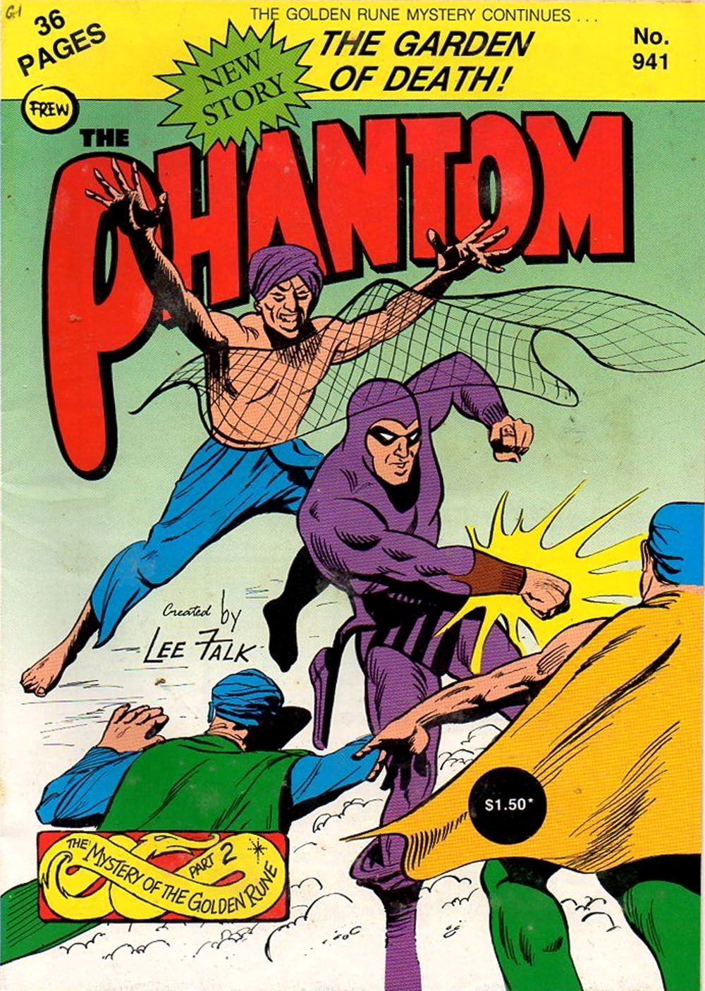 The Phantom (Frew, 1983 series) #941 ([October 1989])