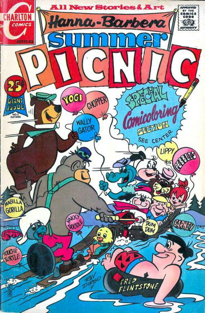 Hanna-Barbera Parade (Charlton, 1971 series) #3 — Hanna-Barbera Summer Picnic Summer 1971