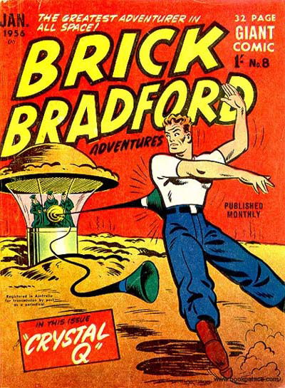 Brick Bradford Adventures (Red Circle, 1955 series) #8 4 January 1956