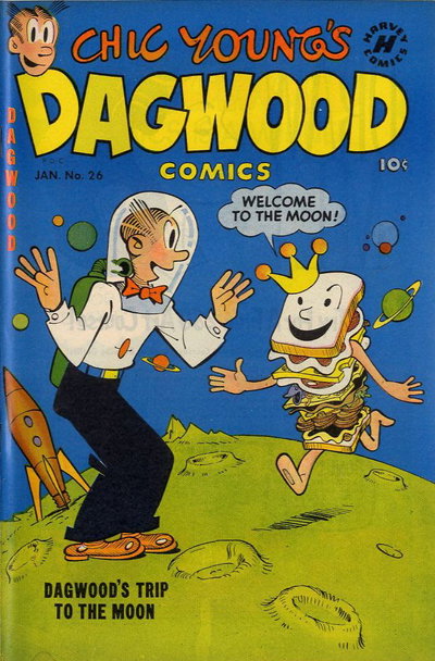 Chic Young's Dagwood Comics  #26 (January 1953)