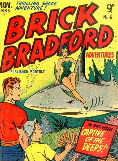 Brick Bradford Adventures (Red Circle, 1955 series) #6 [November 1955?]