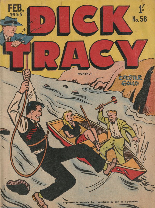 Dick Tracy Monthly (Illustrated, 1952 series) #58 (February 1955)