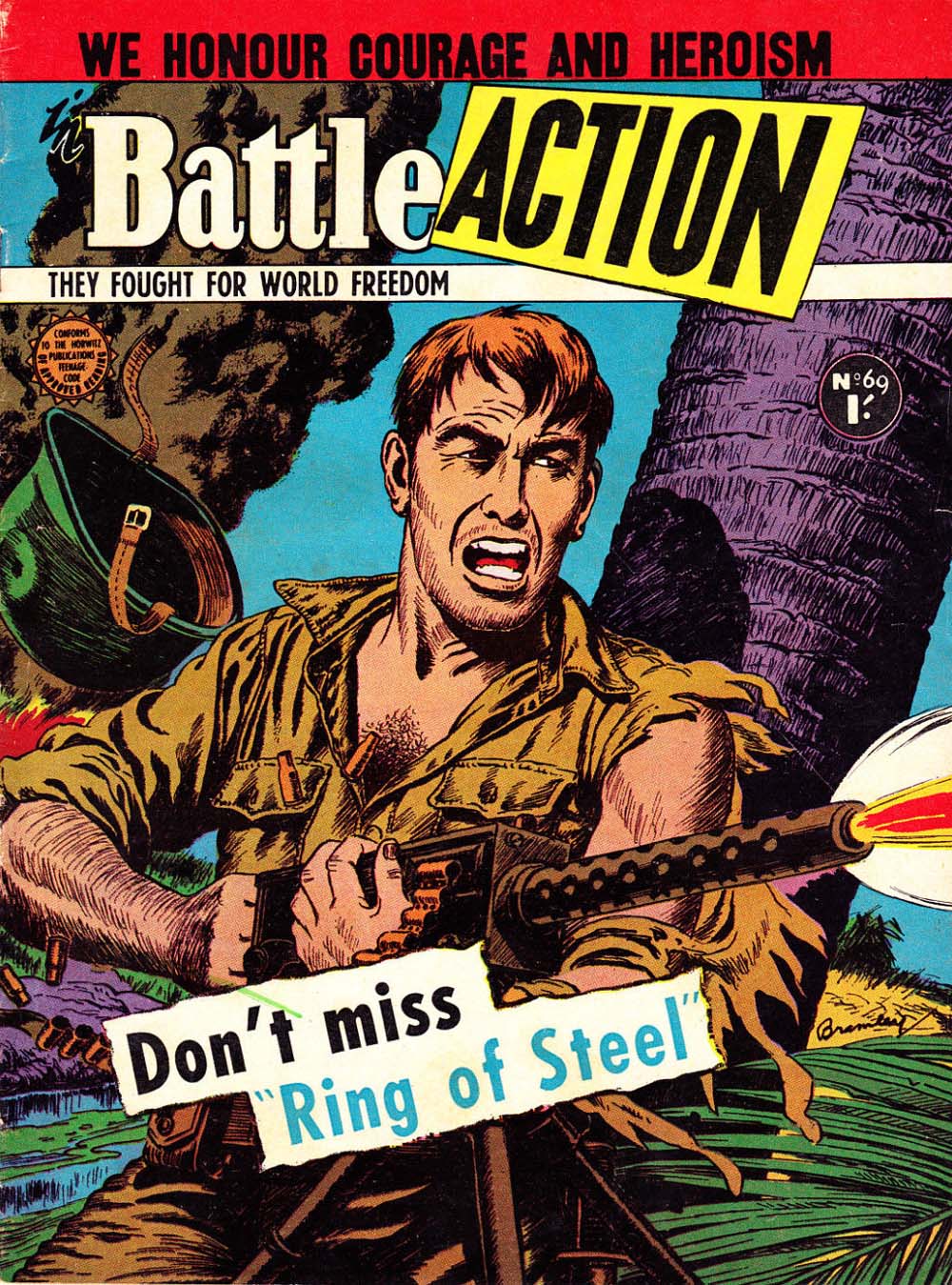 Battle Action (Horwitz, 1954 series) #69 ([November 1960])