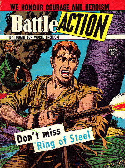 Battle Action (Horwitz, 1954 series) #69 [November 1960]