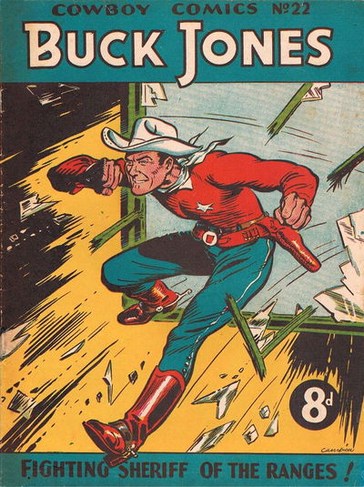 Buck Jones Cowboy Comics (AP, 1949 series) #22 (September 1951)