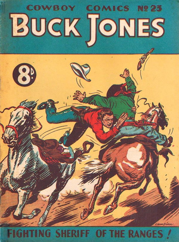 Buck Jones Cowboy Comics (AP, 1949 series) #23 (October 1951)