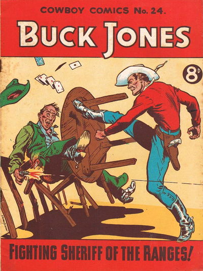 Buck Jones Cowboy Comics (AP, 1949 series) #24 (November 1951)