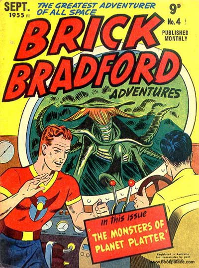Brick Bradford Adventures  #4 (September 1955)