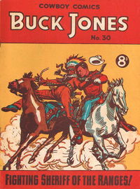 Buck Jones Cowboy Comics (AP, 1949 series) #30 ([May 1952?])