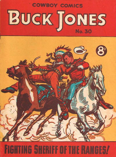 Buck Jones Cowboy Comics (AP, 1949 series) #30 ([May 1952?])