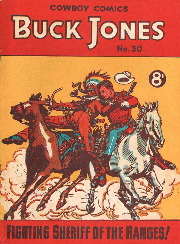 Buck Jones Cowboy Comics (AP, 1949 series) #30 [May 1952?]