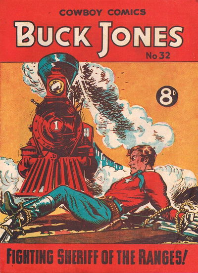 Buck Jones Cowboy Comics (AP, 1949 series) #32 (July 1952)