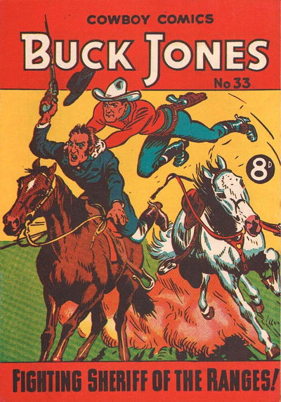 Buck Jones Cowboy Comics (AP, 1949 series) #33 ([August 1952?])