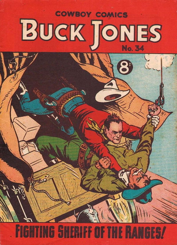 Buck Jones Cowboy Comics (AP, 1949 series) #34 ([September 1952?])