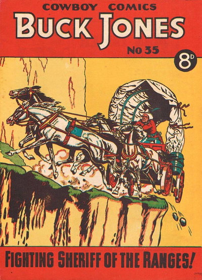 Buck Jones Cowboy Comics  #35 (October 1952)