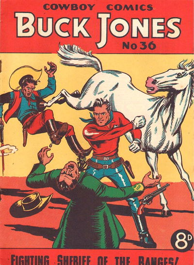 Buck Jones Cowboy Comics (AP, 1949 series) #36 (November 1952)