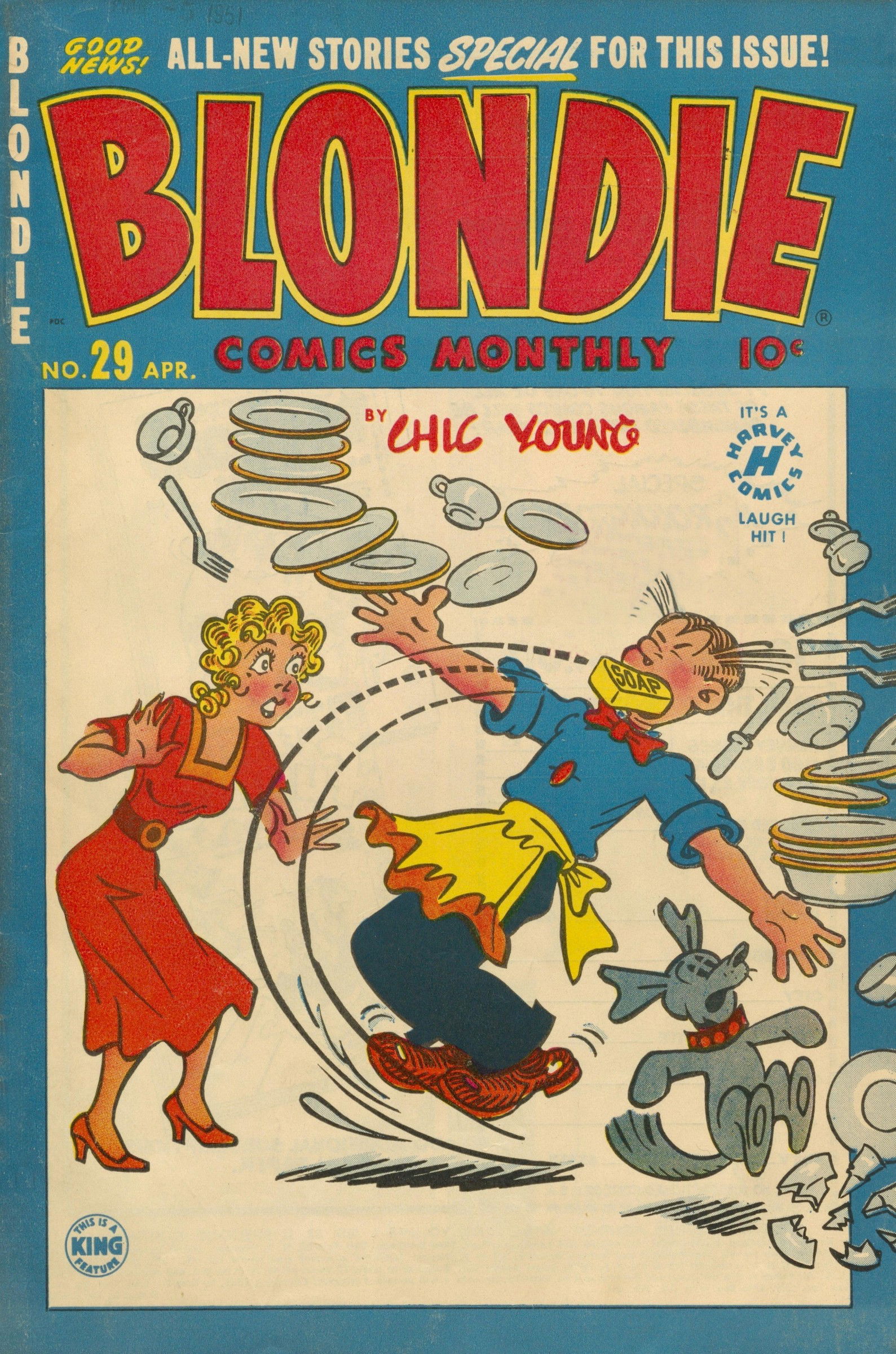 Blondie Comics Monthly (Harvey, 1950 series) #29 (April 1951)