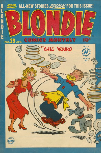 Blondie Comics Monthly (Harvey, 1950? series) #29 April 1951