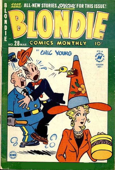 Blondie Comics Monthly (Harvey, 1950? series) #28 March 1951