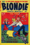 Blondie Comics Monthly (Harvey, 1950? series) #27 February 1951