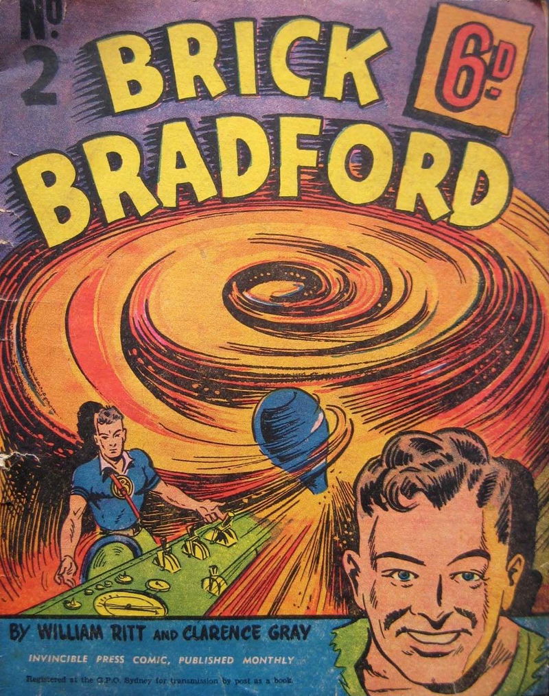 Brick Bradford (Invincible, 1949 series) #2 ([September 1949?])