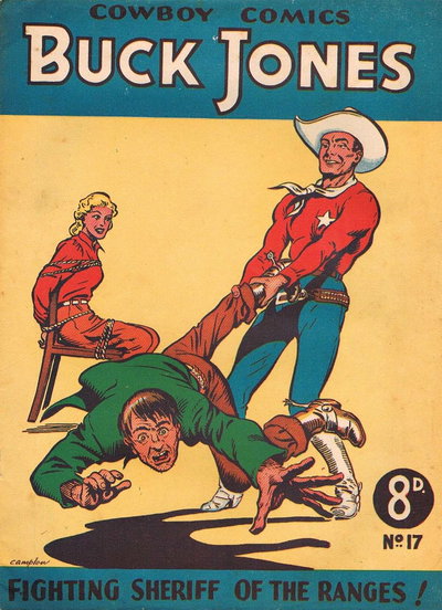Buck Jones Cowboy Comics  #17 (April 1951)