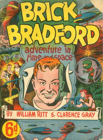 Brick Bradford (Invincible, 1949 series) #1 ([August 1949?])