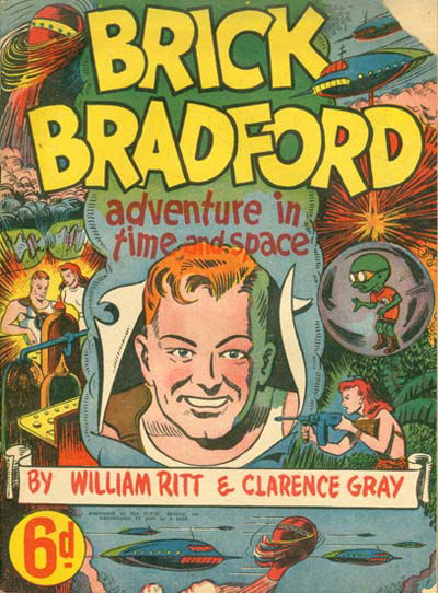 Brick Bradford (Invincible, 1949 series) #1 ([August 1949?])