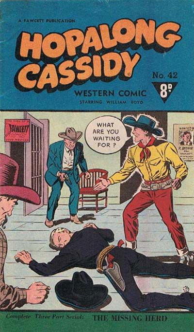 Hopalong Cassidy (Cleland, 1949 series) #42 [April 1952?]