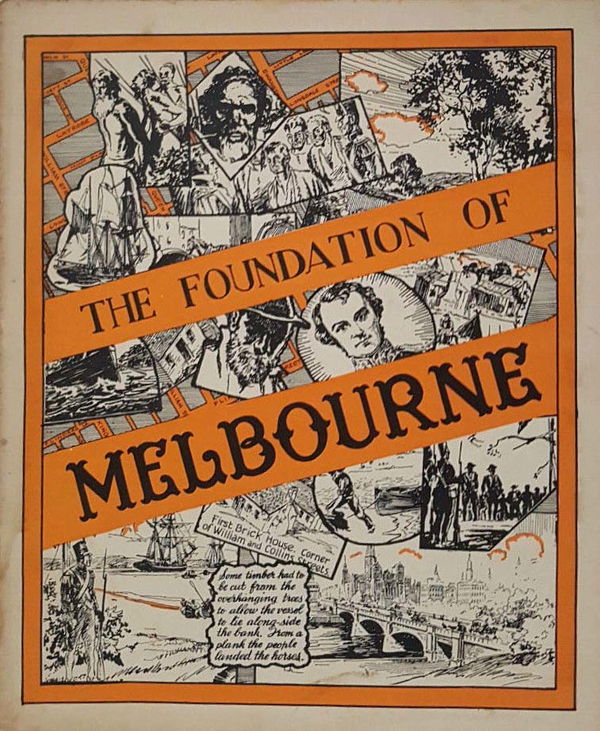 The Australian Children's Pictorial Social Studies (Australian Visual Education, 1957? series) #13 — The Foundation of Melbourne ([1958?])