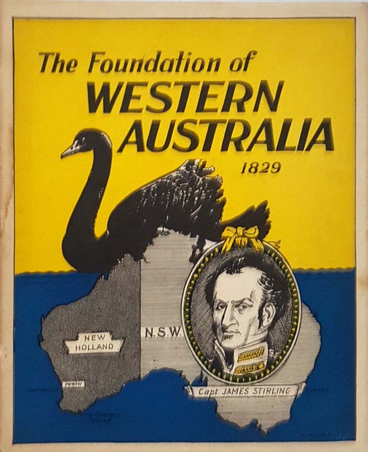 The Australian Children's Pictorial Social Studies (Australian Visual Education, 1957? series) #15 — The Foundation of Western Australia ([1958?])