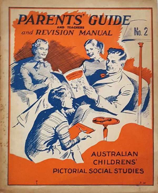 The Australian Children's Pictorial Social Studies (Australian Visual Education, 1957? series) #20 ([1959?]) —Parents' Guide and Revision Manual No. 2