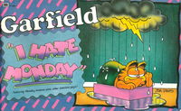 Garfield (Budget Books, 1984? series) #1 [111080-1] (April 1984) — I Hate Monday