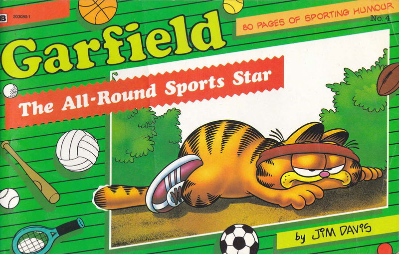 Garfield (Budget Books, 1984? series) #4 [203080-1] (1986) — The All-Round Sports Star (1986)