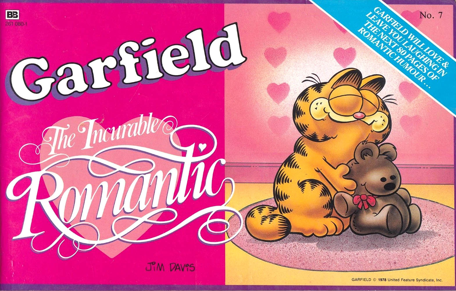 Garfield (Budget Books, 1984? series) #7 — Garfield The Incurable Romantic ([1985?])