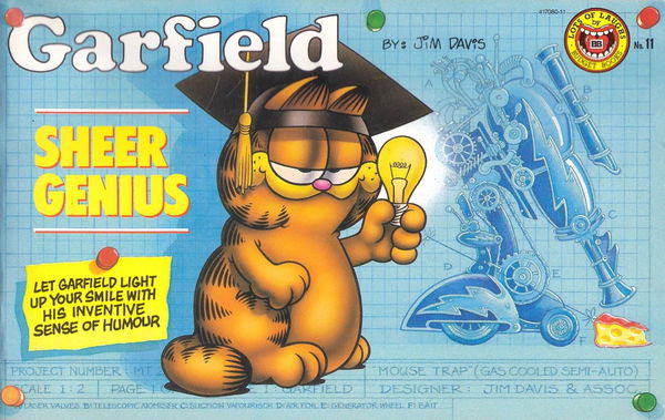 Garfield (Budget Books, 1984? series) #11 [417080-11] (1987) ([1987?]) —Sheer Genius