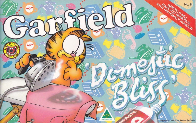 Garfield (Budget Books, 1984? series) #14 — Domestic Bliss (1989)