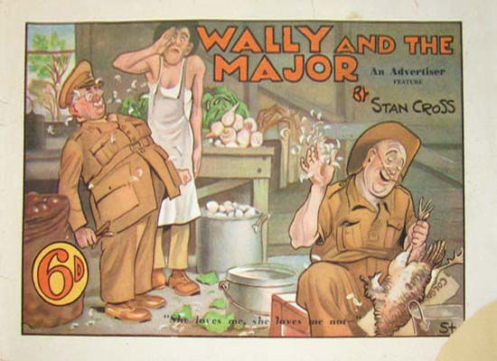 Wally and the Major [Advertiser] (Herald and Weekly Times, 1942 series) #2 (December 1943)